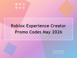 Roblox Experience Creator Promo Codes May 2025 – Active List