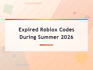 Expired Roblox Codes Summer 2026 – List of No Longer Working Promo Codes