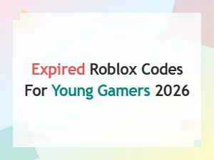 Expired Roblox Codes 2026 for Young Gamers - Updated List